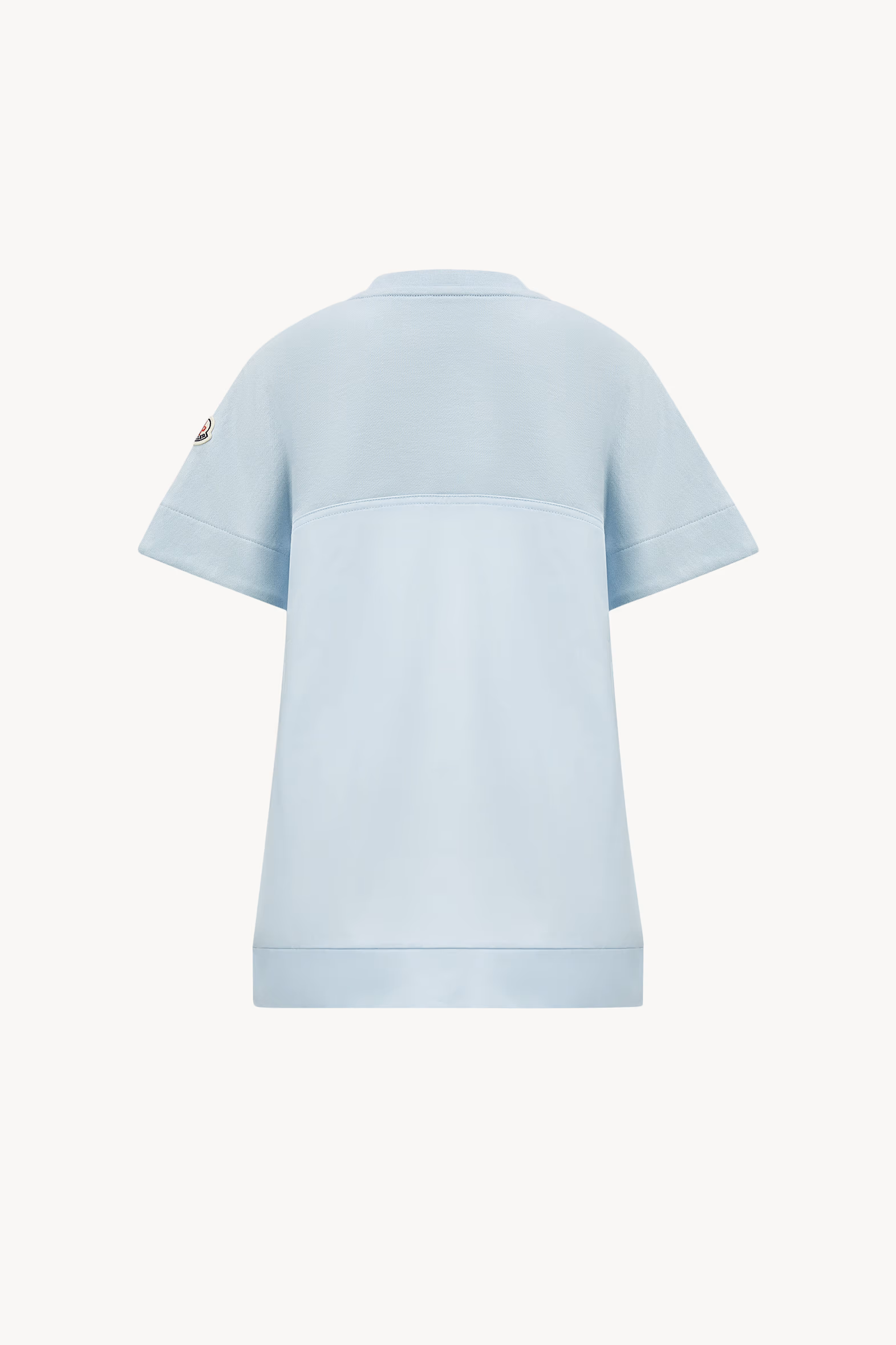 Vestido camiseta de algodón Niña Azul claro Moncler 3